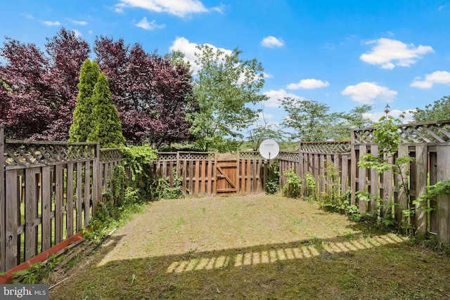 42038 Angel Arch Ter, Aldie, VA 20105 - view of yard featuring a gate
