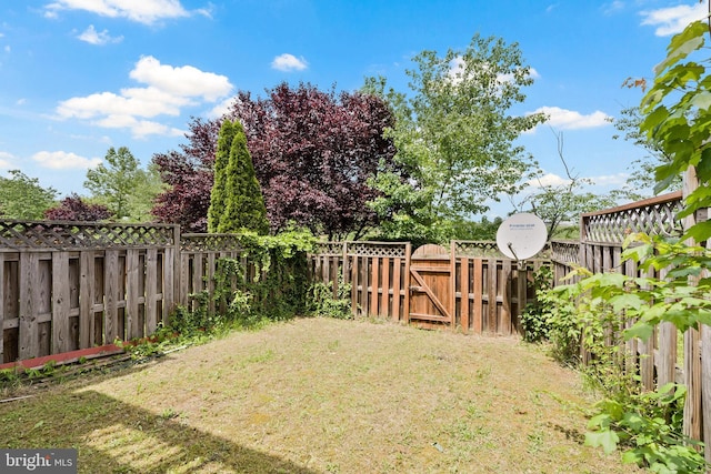 42038 Angel Arch Ter, Aldie, VA 20105 - view of yard featuring a gate