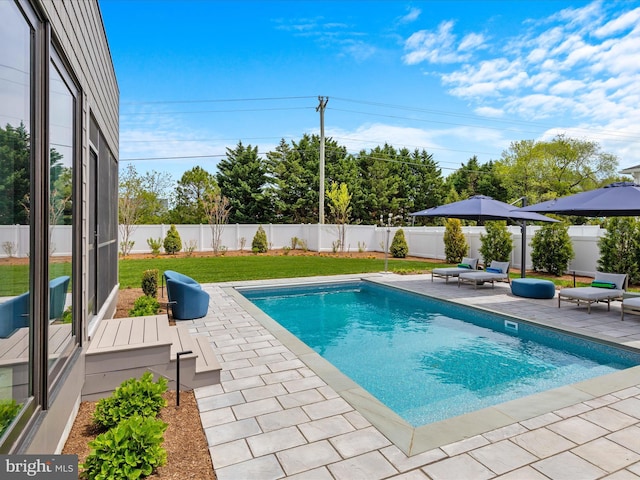 137 Cornwall Rd, Rehoboth Beach, DE 19971 - view of pool with a patio area