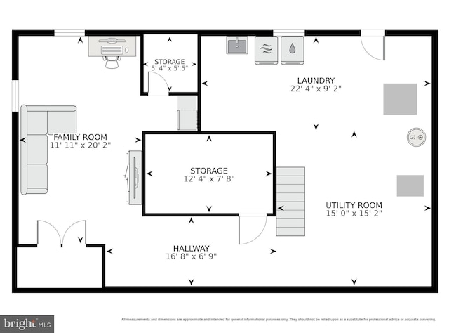 20720 Warfield Ct, Gaithersburg, MD 20882 - view of floor plan / room layout