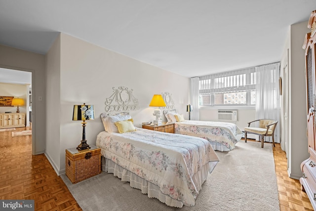 1301 N Harrison St Unit 708, Wilmington, DE 19806 - bedroom featuring cooling unit and baseboards