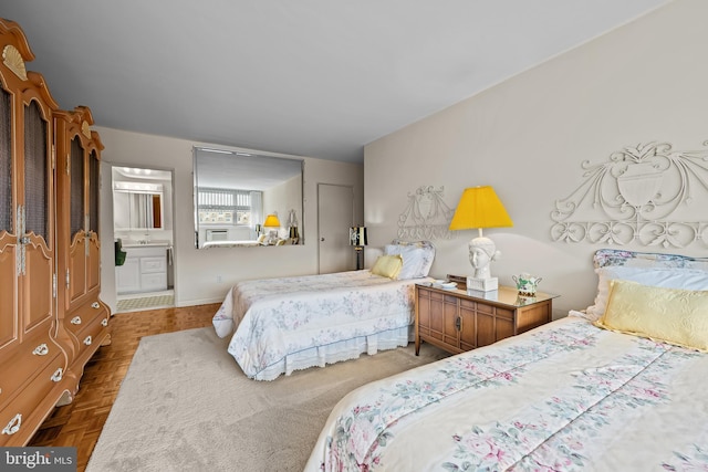 1301 N Harrison St Unit 708, Wilmington, DE 19806 - bedroom with a sink and ensuite bathroom