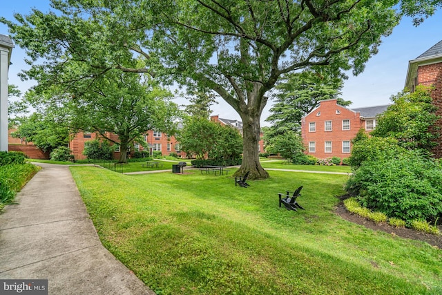 715 S Washington St Unit A-13, Alexandria, VA 22314 - view of grassy yard
