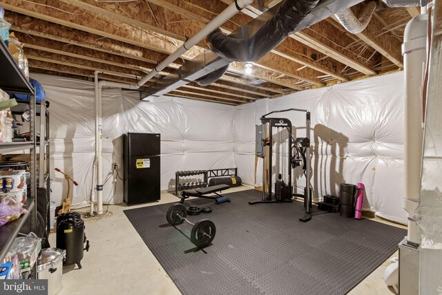 251 Rock Raymond Dr, Stafford, VA 22554 - view of workout room