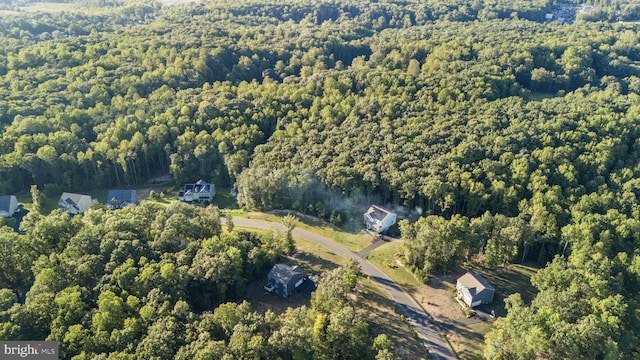 251 Rock Raymond Dr, Stafford, VA 22554 - aerial view of property's location with a heavily wooded area