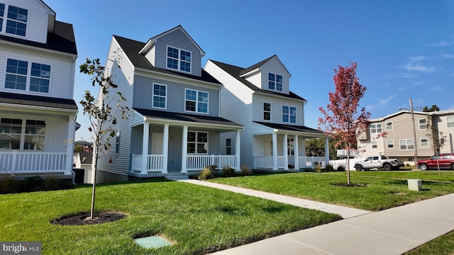 404 E 7th Ave Lot 3, Conshohocken, PA 19428 - view of front of home with a porch and a front lawn