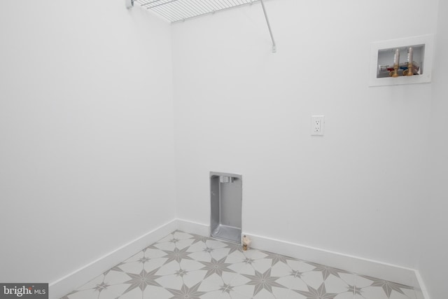 404 E 7th Ave Lot 3, Conshohocken, PA 19428 - washroom with light floors, washer hookup, and baseboards