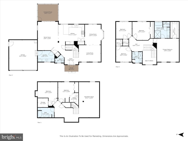 21526 Golden Autumn Pl, Broadlands, VA 20148 - view of home floor plan