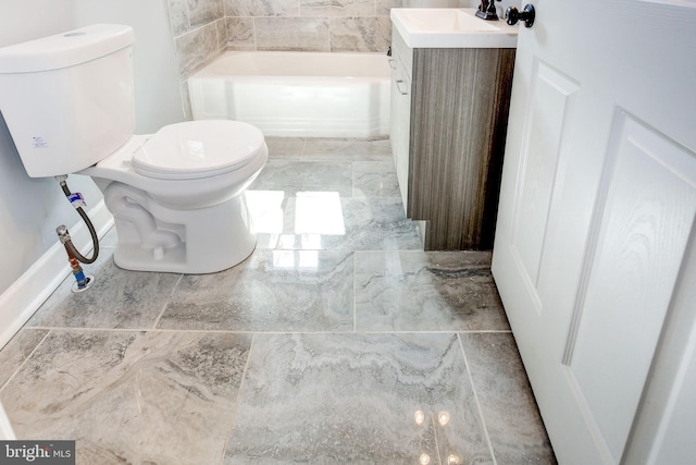 2915 Baker St, Baltimore, MD 21216 - bathroom with toilet and vanity