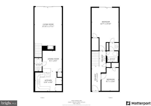 1715 15th St NW Unit 23, Washington, DC 20009 - floor plan / room layout