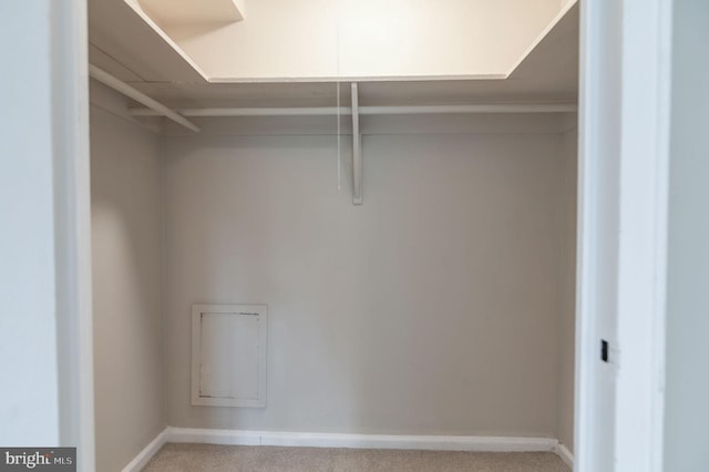 1200 S Arlington Ridge Rd Unit 205, Arlington, VA 22202 - walk in closet featuring carpet flooring