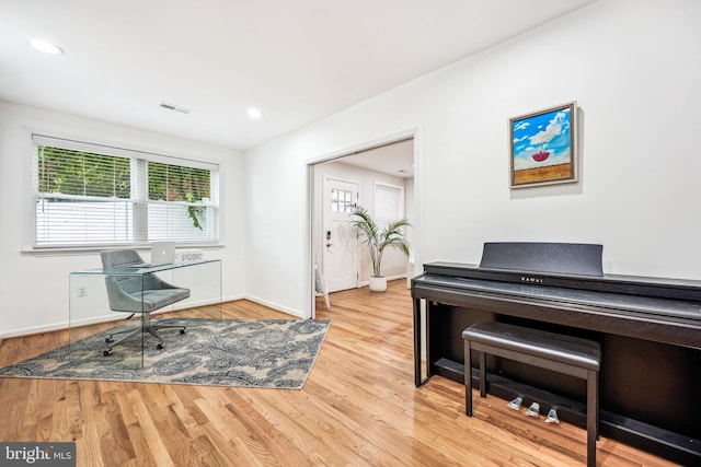 11700 Seven Locks Rd, Potomac, MD 20854 - office featuring healthy amount of natural light, wood finished floors, baseboards, and recessed lighting