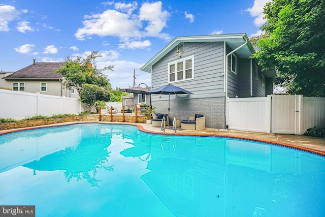 11700 Seven Locks Rd, Potomac, MD 20854 - view of pool with a fenced backyard