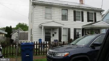 45 W Dahlgren St, Greencastle, PA 17225 - view of front of property with a chimney