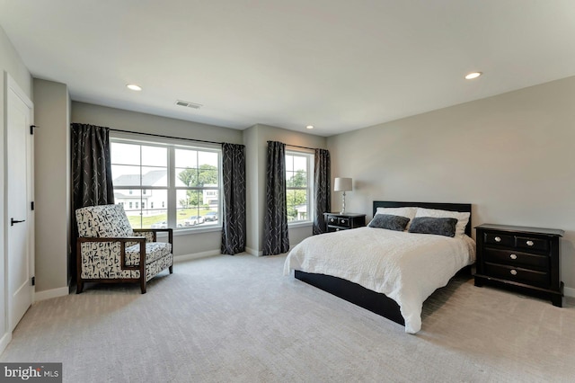 24824 Scarlet Maple Ct, Aldie, VA 20105 - bedroom with baseboards, recessed lighting, and carpet