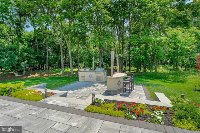 24824 Scarlet Maple Ct, Aldie, VA 20105 - view of patio / terrace