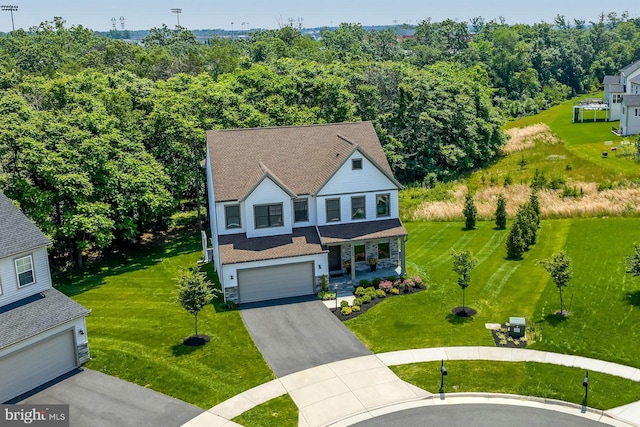 24824 Scarlet Maple Ct, Aldie, VA 20105 - view from above of property