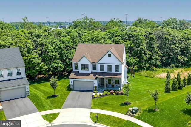 24824 Scarlet Maple Ct, Aldie, VA 20105 - aerial view of property and surrounding area