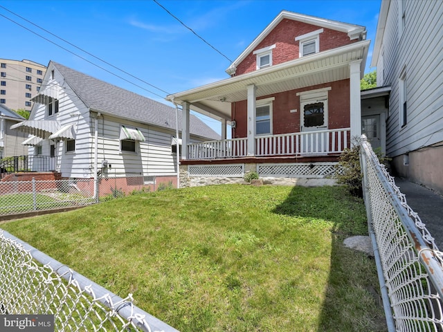 415 Parkway Ave, Schuylkill Haven, PA 17972 - view of front facade with a porch and brick siding