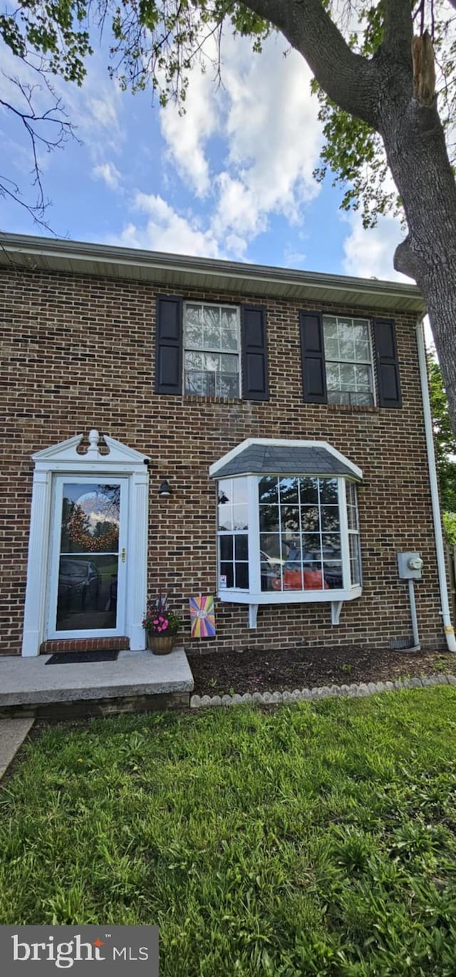 213 Little River Dr, Winchester, VA 22602 - view of front of home with brick siding