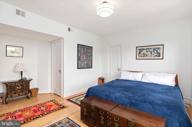 3601 Connecticut Ave NW Unit 816, Washington, DC 20008 - bedroom featuring light wood finished floors and baseboards