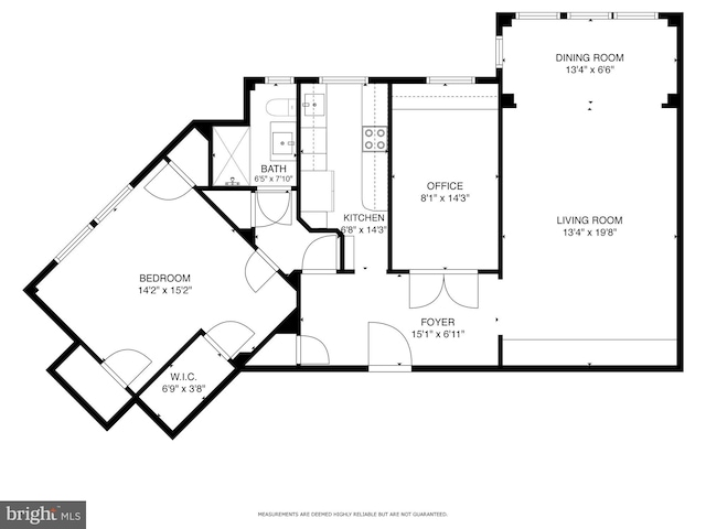 3601 Connecticut Ave NW Unit 816, Washington, DC 20008 - view of home floor plan