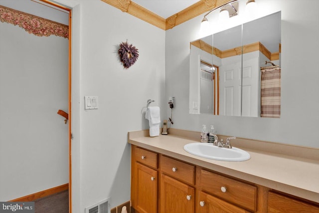 108 Kennedy Blvd, Bellmawr, NJ 08031 - bathroom featuring vanity and a shower with curtain