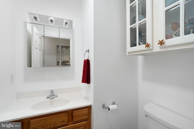 519 Thomas, Little Egg Harbor Twp, NJ 08087 - bathroom with toilet and vanity