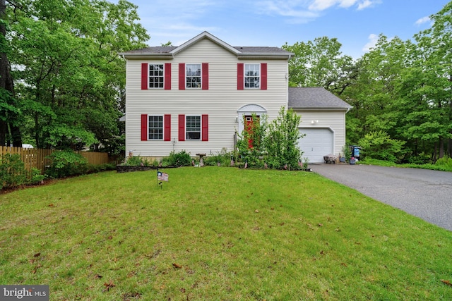 519 Thomas, Little Egg Harbor Twp, NJ 08087 - view of front of house featuring a garage and asphalt driveway