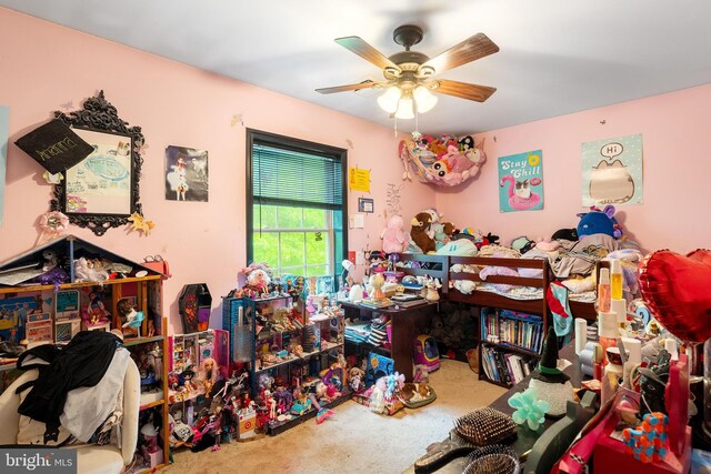 519 Thomas, Little Egg Harbor Twp, NJ 08087 - carpeted bedroom with a ceiling fan