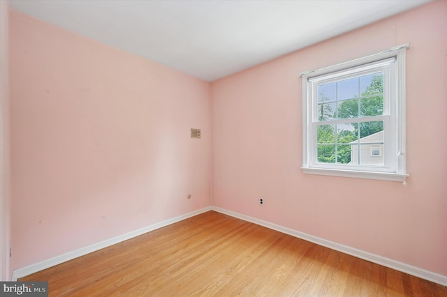 167 Eldon Ave, Lansdowne, PA 19050 - unfurnished room with baseboards and light wood-style flooring