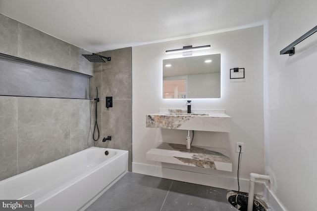 2908 Parkland Dr, District Heights, MD 20747 - bathroom featuring tub / shower combination