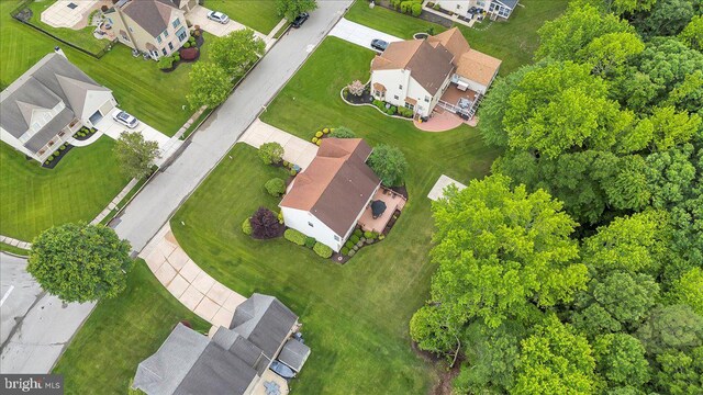 3026 5th St S, Voorhees, NJ 08043 - aerial view of property and surrounding area featuring nearby suburban area