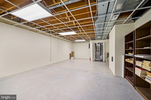5702 Ainsley Garth, Baltimore, MD 21212 - view of unfinished below grade area