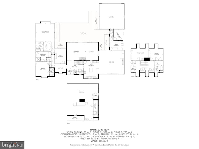 5702 Ainsley Garth, Baltimore, MD 21212 - view of room layout