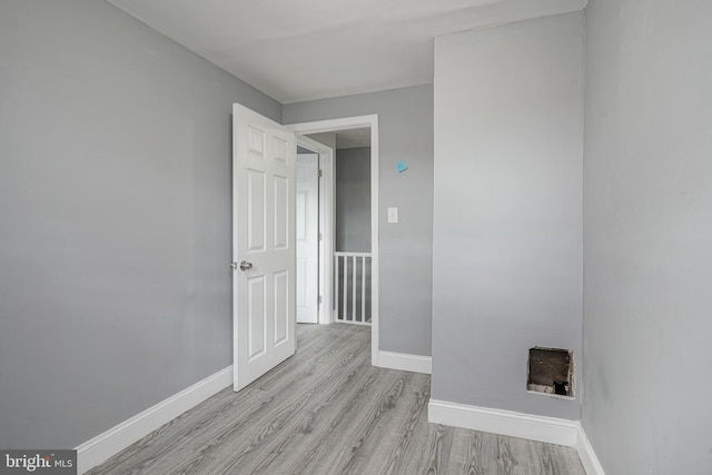 2933 Royden St, Camden, NJ 08105 - unfurnished room with light wood finished floors and baseboards