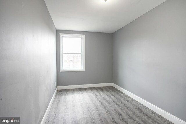 2933 Royden St, Camden, NJ 08105 - spare room with wood finished floors and baseboards