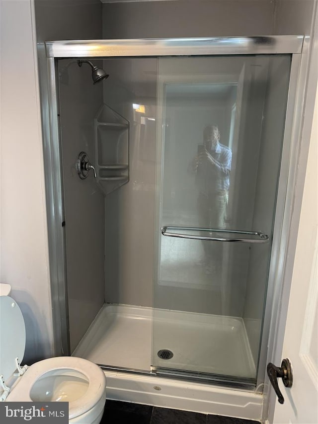 15368 Blacksmith Ter, Woodbridge, VA 22191 - bathroom with toilet and a stall shower