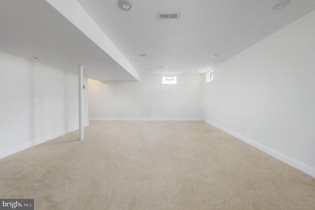 211 Spruce Trl, Woolwich Twp, NJ 08085 - basement with light colored carpet