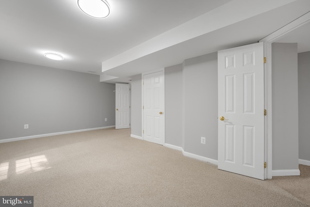 47561 Hidden Cove Ct, Sterling, VA 20165 - finished below grade area featuring carpet floors and baseboards