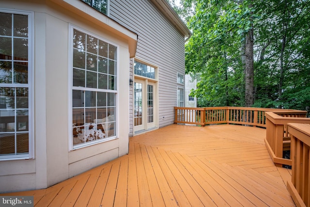 47561 Hidden Cove Ct, Sterling, VA 20165 - view of wooden deck