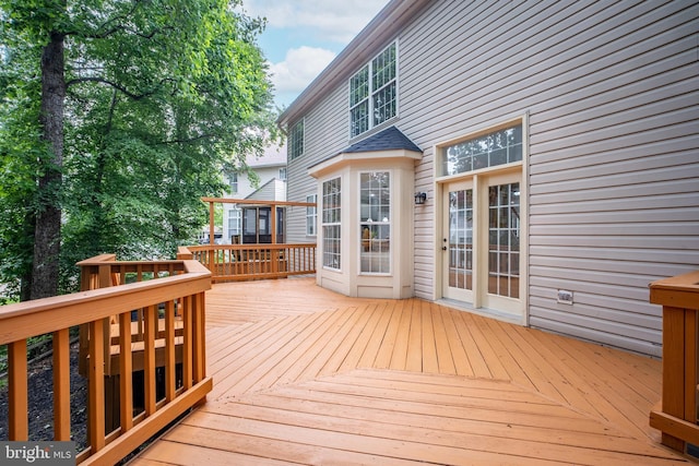 47561 Hidden Cove Ct, Sterling, VA 20165 - view of wooden terrace