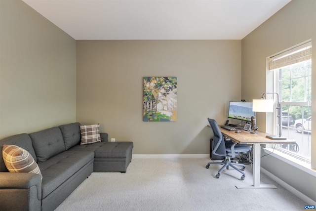 2667 Aldersgate Way, Charlottesville, VA 22911 - home office with carpet and baseboards