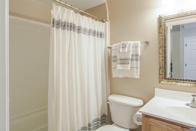 2667 Aldersgate Way, Charlottesville, VA 22911 - bathroom with toilet, vanity, and shower / bath combo
