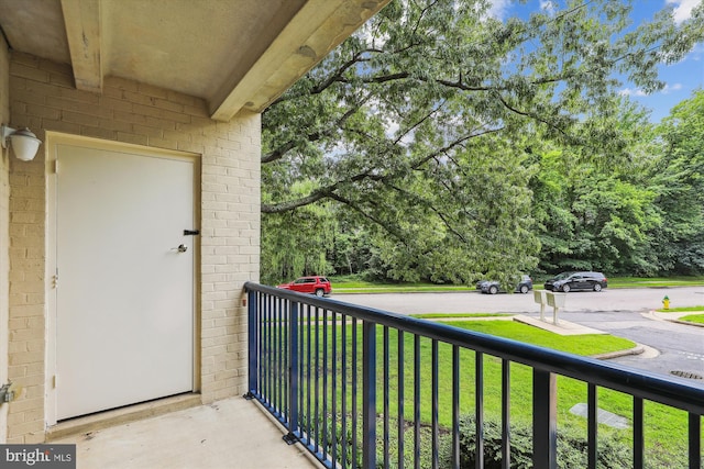1136 Cove Rd Unit 202, Annapolis, MD 21403 - view of balcony
