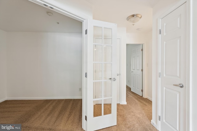 1136 Cove Rd Unit 202, Annapolis, MD 21403 - hallway with light colored carpet and baseboards