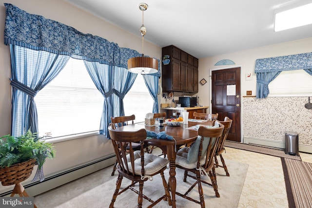 25 Kollman Dr, Newark, DE 19713 - dining space featuring baseboard heating and a baseboard heating unit
