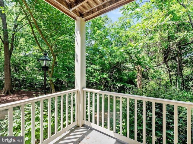 6727 W Wakefield Dr Unit A2, Alexandria, VA 22307 - view of covered porch