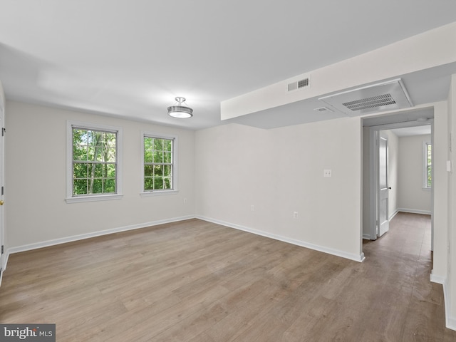 6727 W Wakefield Dr Unit A2, Alexandria, VA 22307 - empty room with light wood-style floors and baseboards