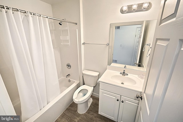 216 Jutland Way Lot 267, Red Lion, PA 17356 - full bathroom with wood finished floors, vanity, and shower / bathtub combination with curtain